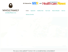 Tablet Screenshot of healthyfamilymn.com